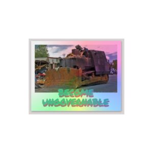 Collectible Holographic Killdozer Sticker